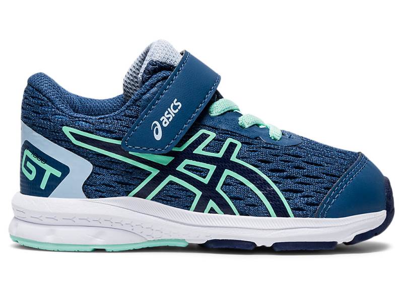 Sapatilhas Running Asics GT-1000 9 TS Criança Azuis Escuro, 4954A495.595